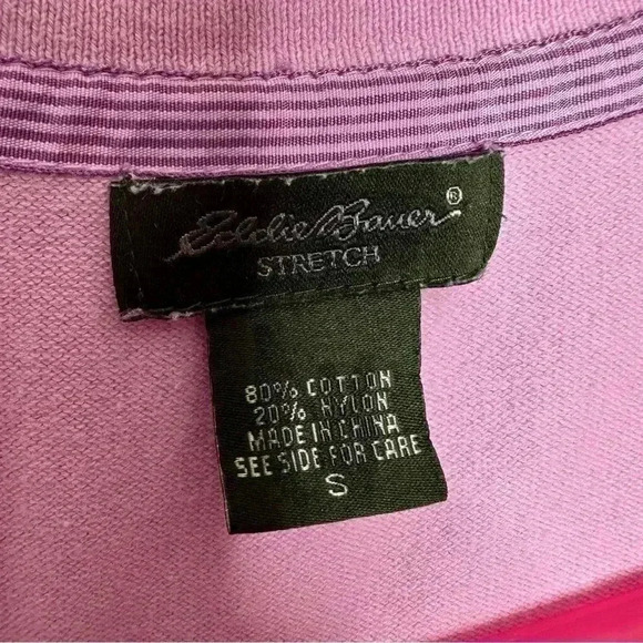 Eddie Bauer Cardigan 3/4 Sleeves  Pink Size Small - Picture 7 of 16